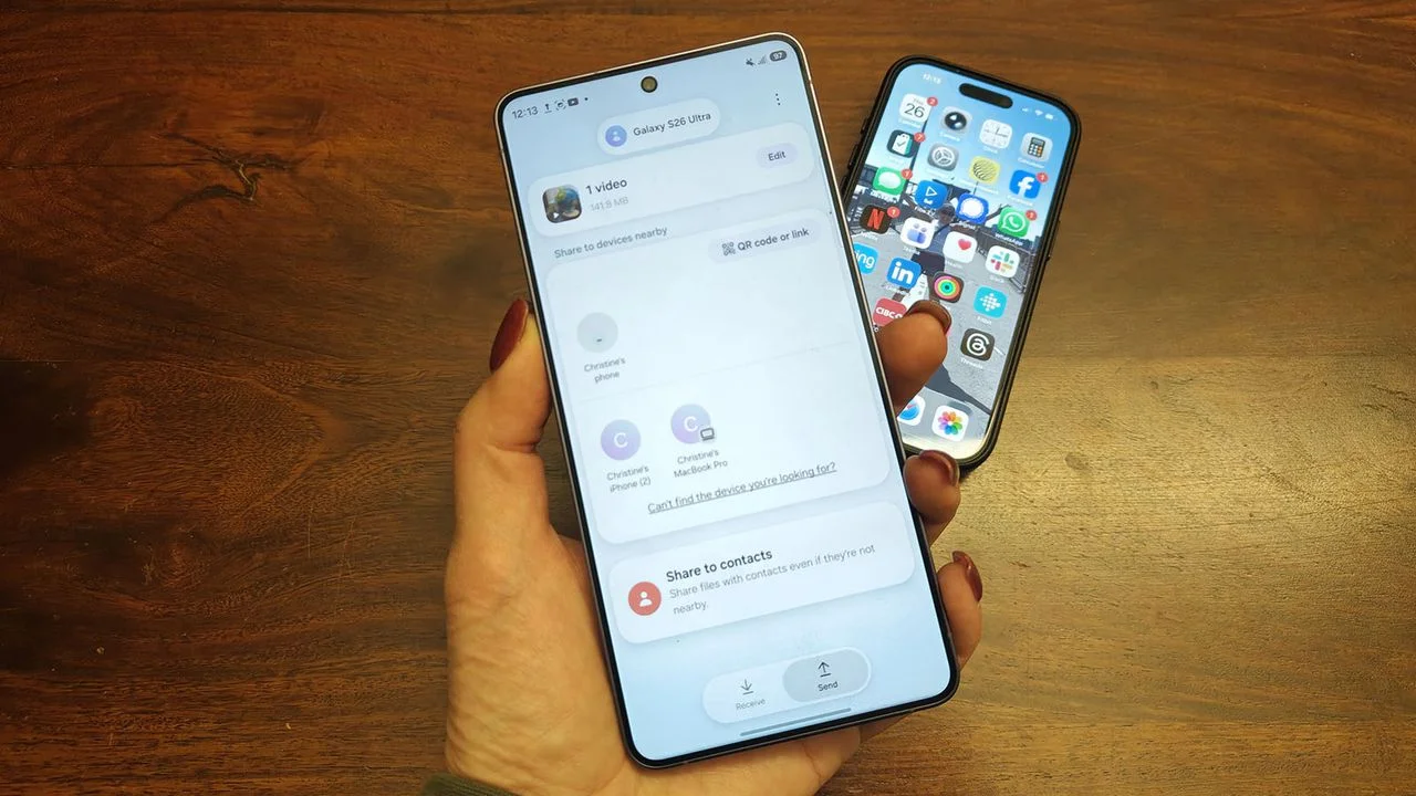 Samsung Galaxy S26's New Feature Simplifies Cross-Platform File Sharing with iPhone